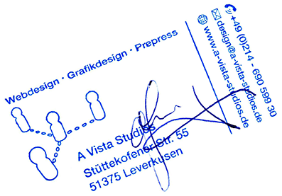 Webdesign Düsseldorf - Stempel
